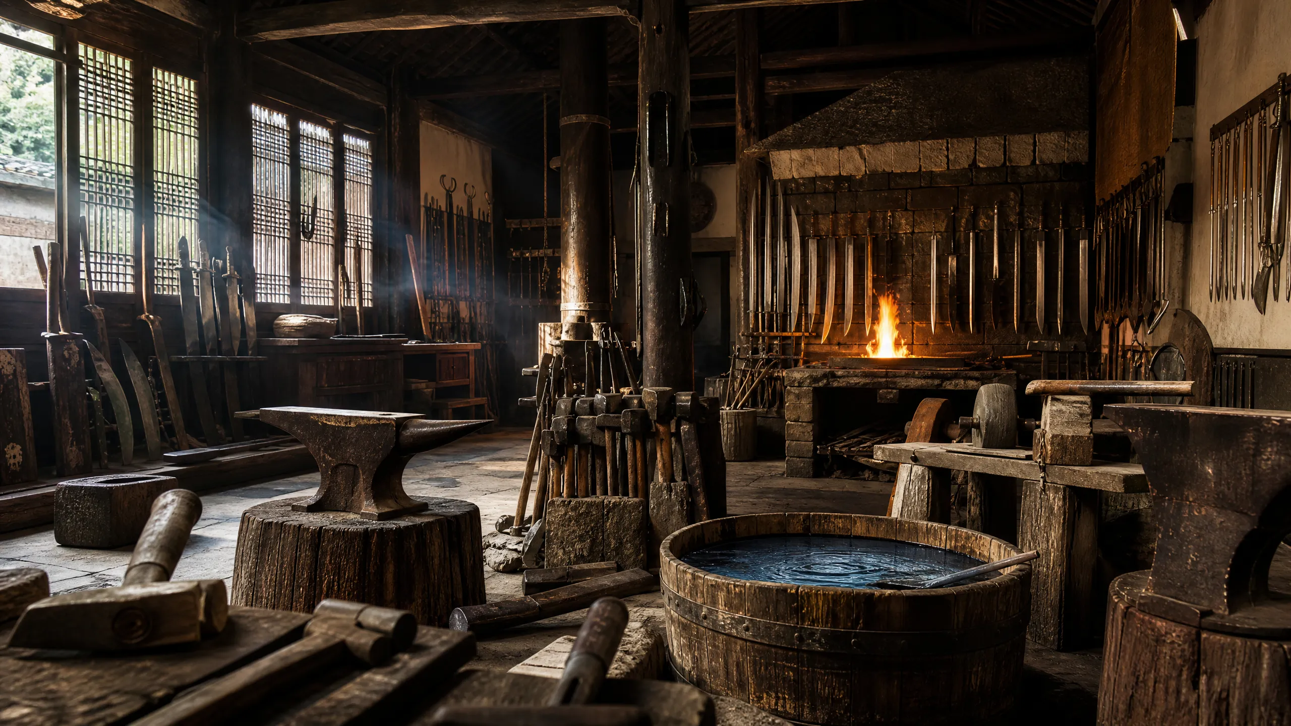 {SITE_TIT﻿LE﻿}古法锻造工坊内景